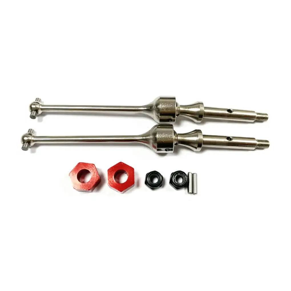 

RCGOFOLLOW Steel Rear CVD Shaft RC Upgrade Part Rc Rear CVD Shaft For 1/16 LOSI Mini-B Mini-T RC Car Part RC Car