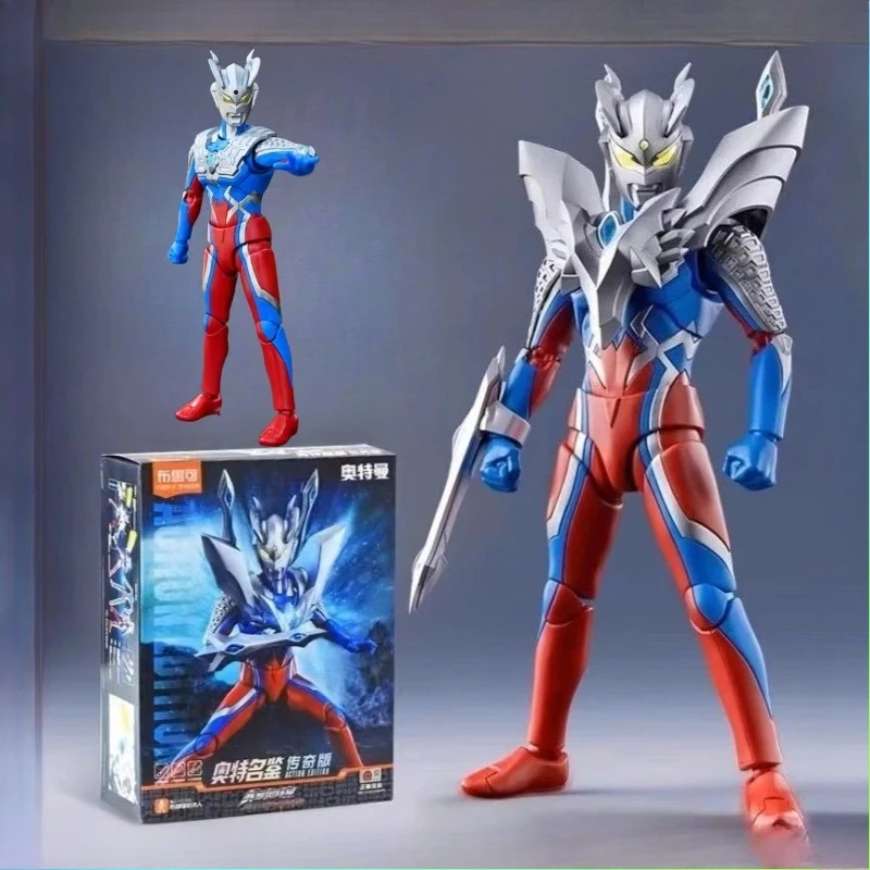 

Blokees Ultraman Zero Building Blocks Legendary Edition Action Figure Anime Model Toy Collectible Statue Desktop Birthday Gift