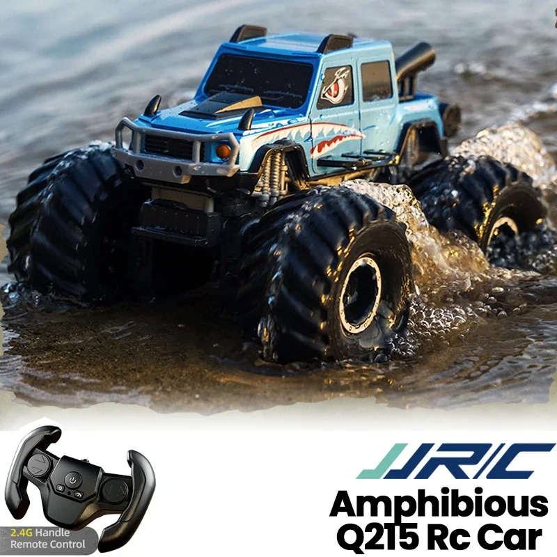 JJRC RC Cars Remote Control Car Large Truck 4WD 2.4G Waterproof Off-road Vehicle Amphibious All-Terrain Car Toy for Kid Birthday
