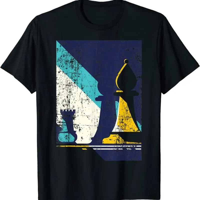 New Retro Chess T Shirt Player Great Idea S 4XL