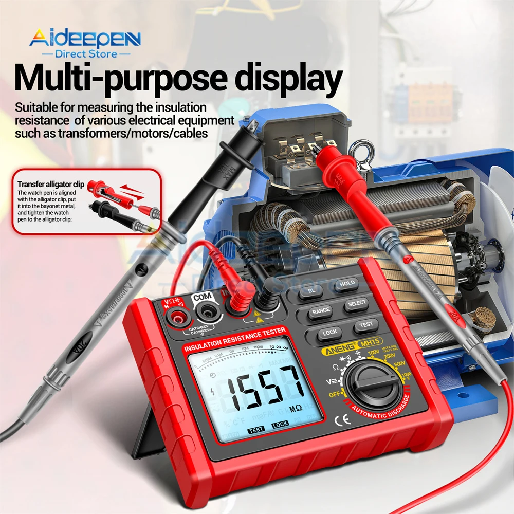 MH15 Digital Ohmmet… - image