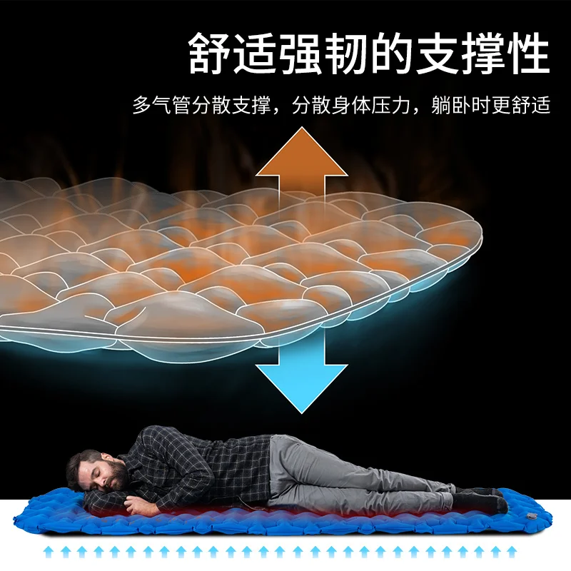Naturehike Camping Sleeping Pad Inflatable Air Mattresses Outdoor Mat Furniture Bed Ultralight Cushion Pillow Hiking Trekking