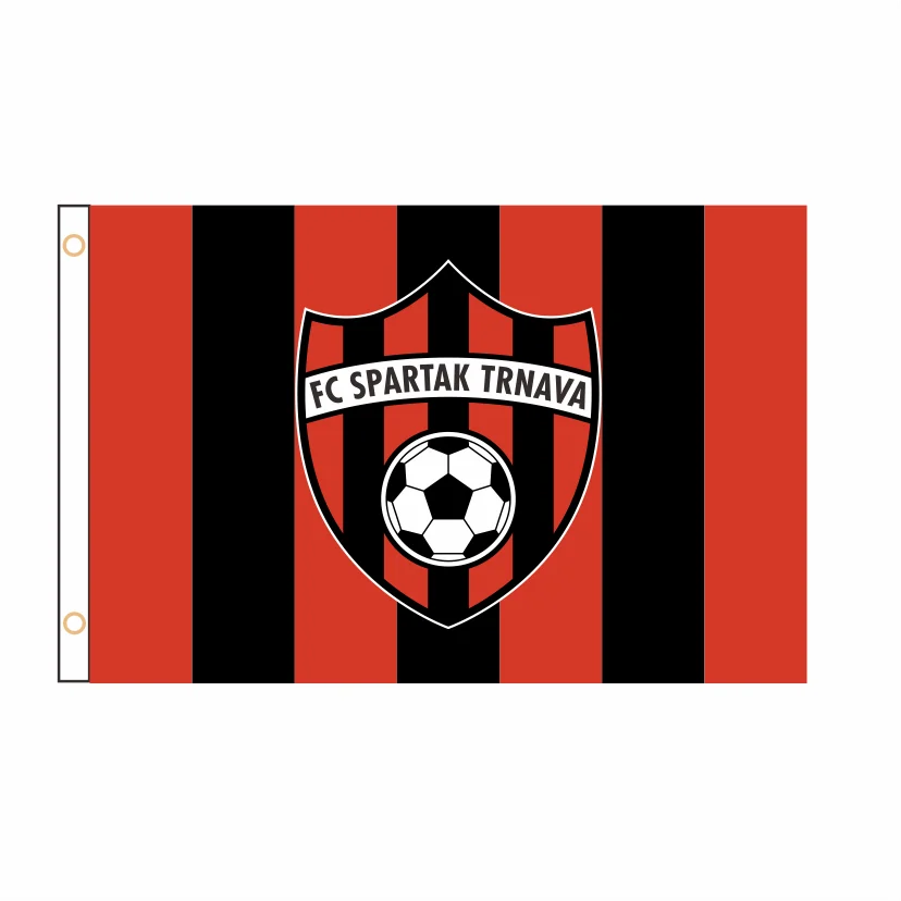 Banner personalizado FC Spartak Trnava, bandeira de casa presentes, 2ft * 3ft, 3ft * 5ft, QZ 249