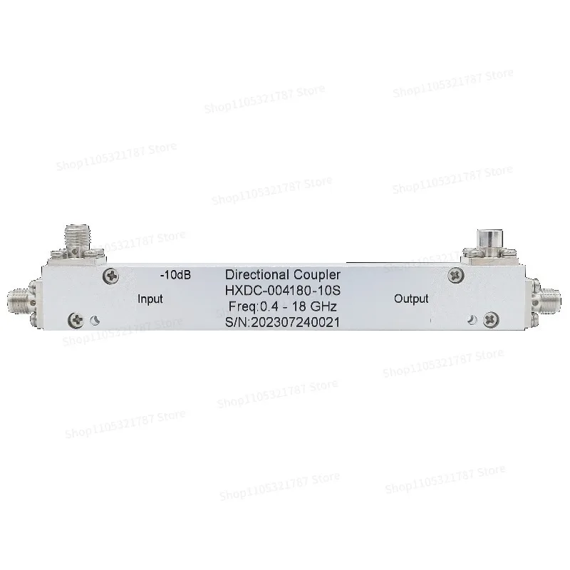 0.4-18 GHz10dB RF Microwave, Directional Coupler SMA Head 400-18000MHz30W