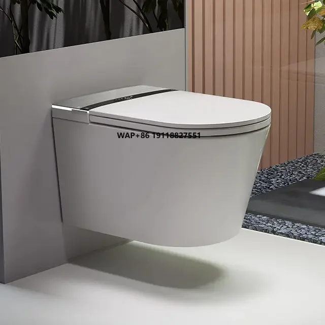 

Automatic Closet Modern Intelligent Smart Toilet Bowl Bidet Full Function Wall Hung Smart Toilet with Remote Control