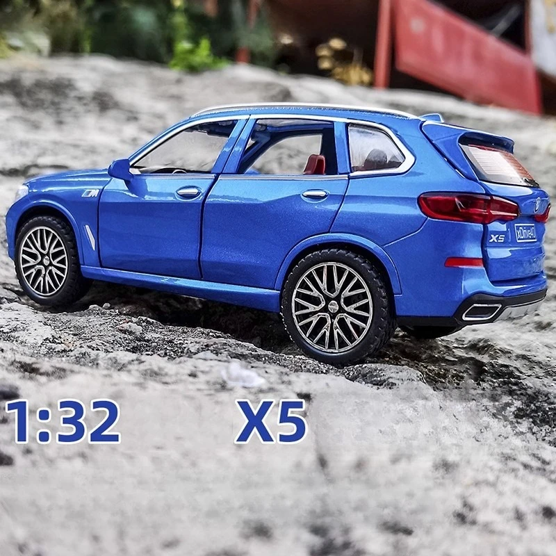 

1:32 X5 внедорожник, модель автомобиля из сплава, литье под давлением и игрушечный транспорт, металлическая модель игрушечного автомобиля, имитация звука и света, коллекция подарков
