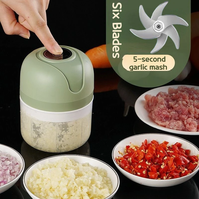 Mini USB Electric Garlic Chopper 2