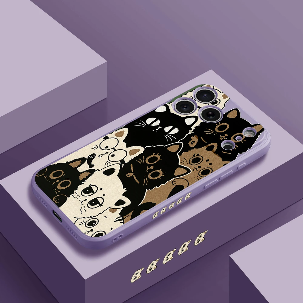 Cat Pattern Phone C… - image