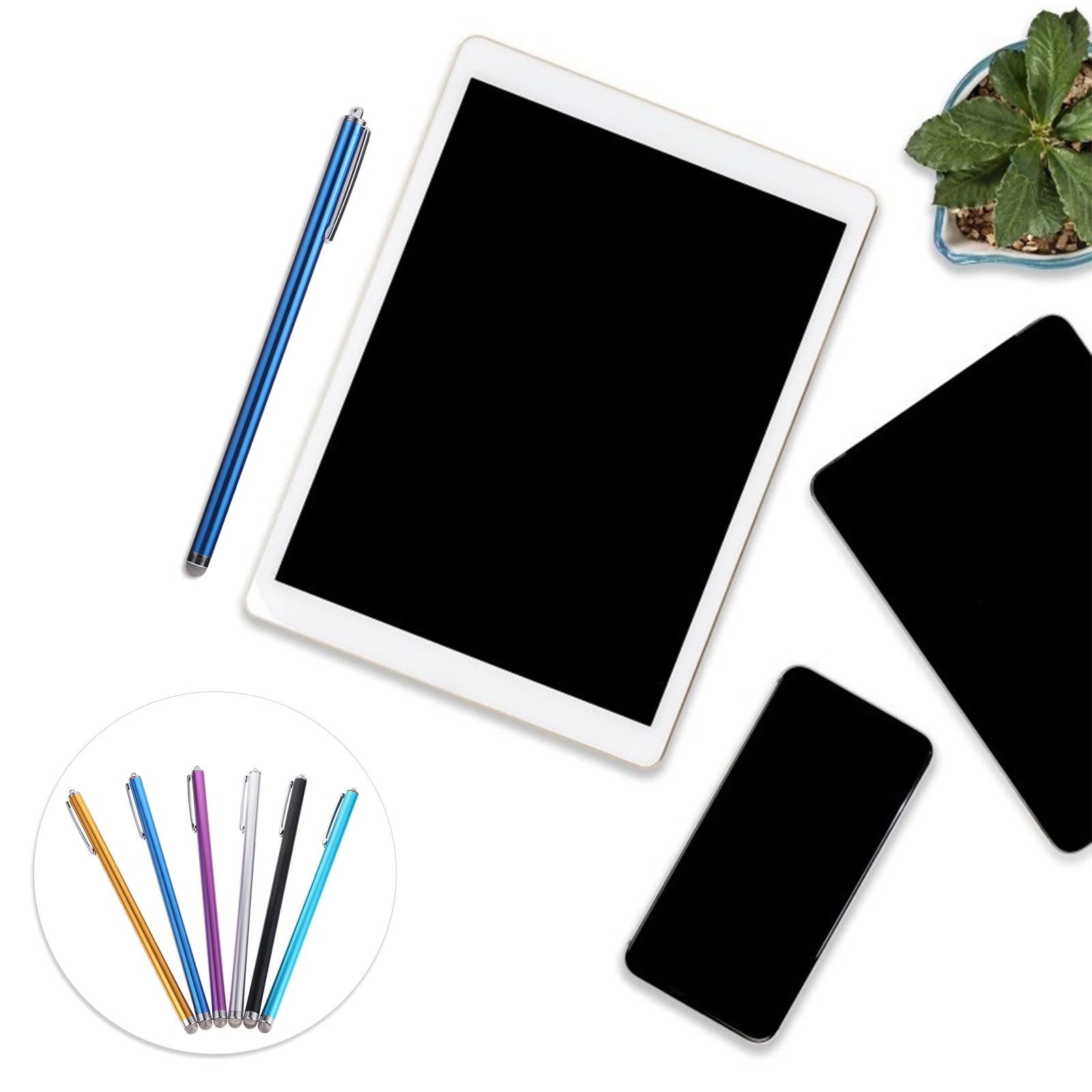 

6pcs Capacitive Screen Touch Pen Precision Stylus Universal Touchscreen Devices Sensitivity Stylus Pen For Most Devices