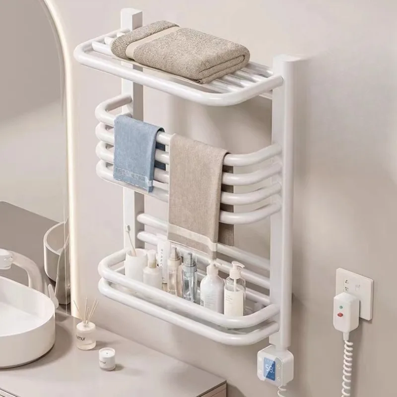 

Hot-selling smart electric towel rack, household bathroom and bathroom integrated heating and drying towel storage rack