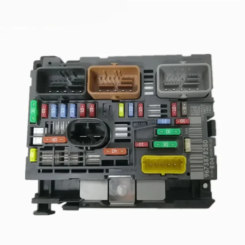 9807028780 Original Fuse Box R04 for Peugeot 307 607 Citroen C4 BSM 9664706180 Engine Servo Box