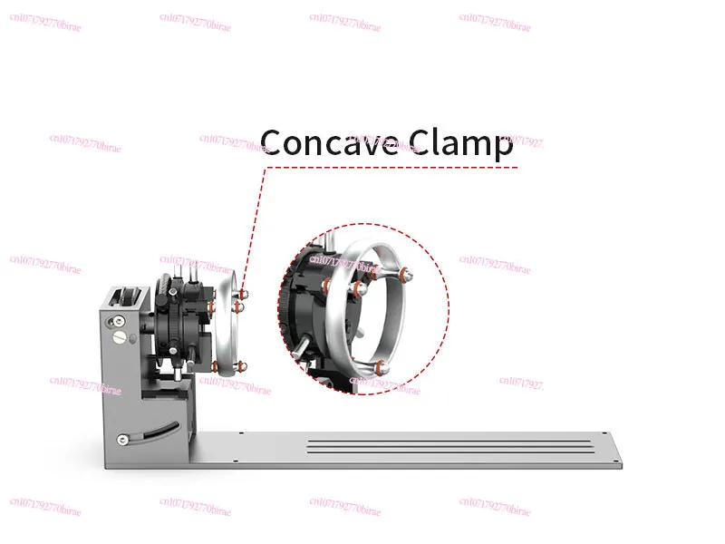 New 9-in-1 Micron Rotating Accessory for Engraving Machines NEJE R6 A-axis Fast-operating Chuck Rotating Roller Rotation