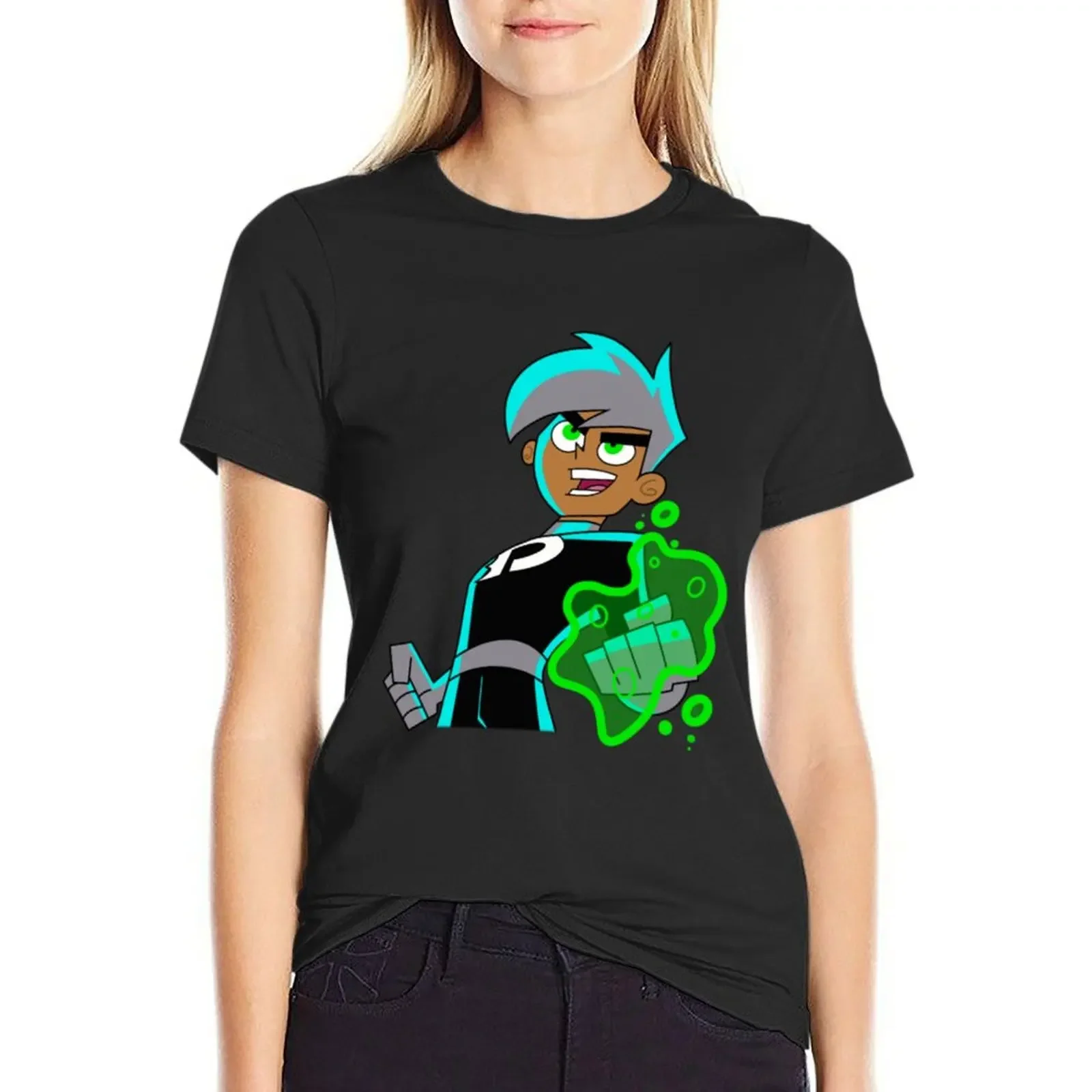 Danny Phantom T-Shirt shirts graphic tees funny anime clothes vintage clothes T-shirts for Women