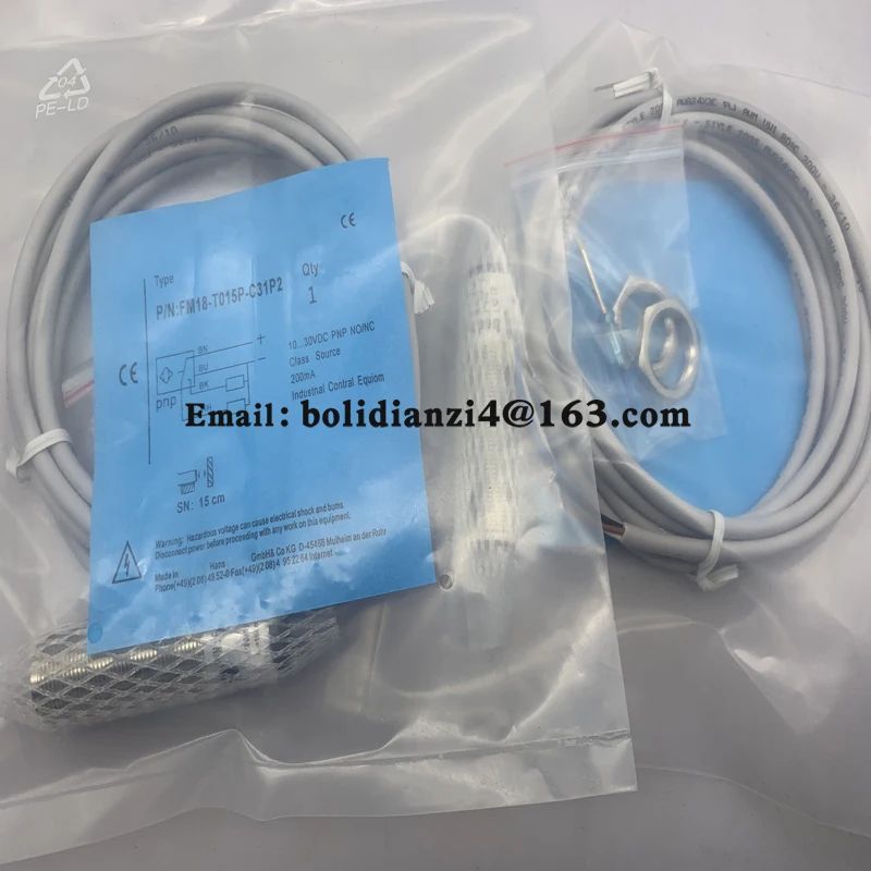 New Sensor For Photoelectric Switch FM18-T015N-P31S12-E2 FM18-T015N-P31P2 FM18-T015P-P31S12-E2 FM18-T015P-P31P2 In Stock