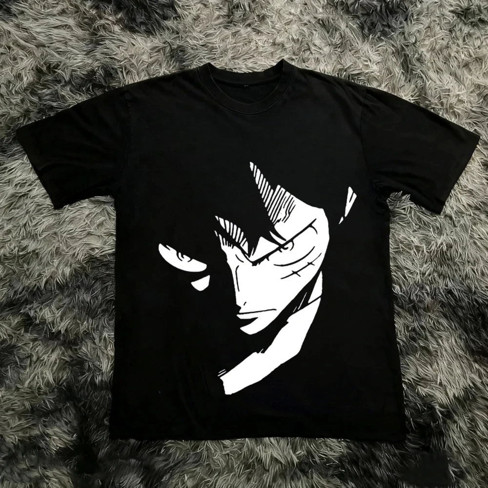 One Piece Anime T Shirt Men Women Cotton Short Sleeve Tee Tops 2026 Summer Luffy Zoro Sanji Graphic Print Streetwear Casual Y2k
