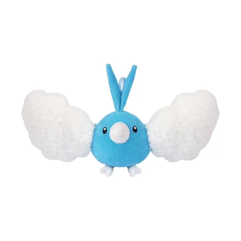 Hi-Q Pokemon Fit Fluffy Fortune Swablu &Altaria plush toy Keychain