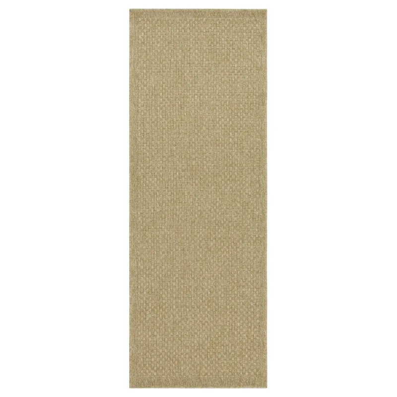 Земля GC_NTL1004 Джут/Жут 5 футов 3 дюйма. x 7 футов, 3 дюйма. Внутренний/наружный коврик