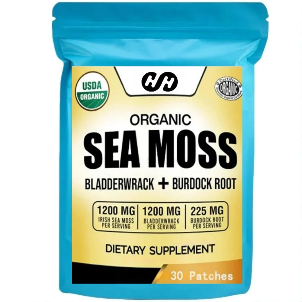 Sea Moss Transdermal Patches with Burdock Root Promotes Immune System 30 Patches