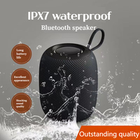 Outdoor Bluetooth Speaker Waterproof Mini Portable High Volume Subwoofer Fabric Sound TF Card