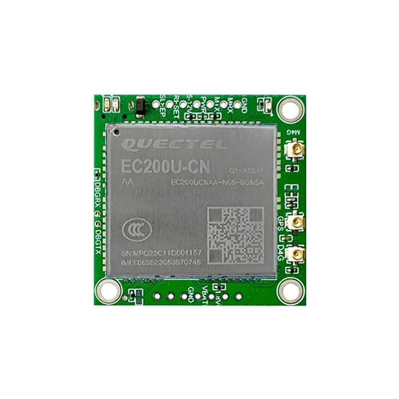EC200 EC200U-CN EC200U-AU EC200UAUAC-N05-SNASA LTE 4G CAT4 Breakout board,Low cost 4G Testing board Mobile IoT with FPC anrtenna