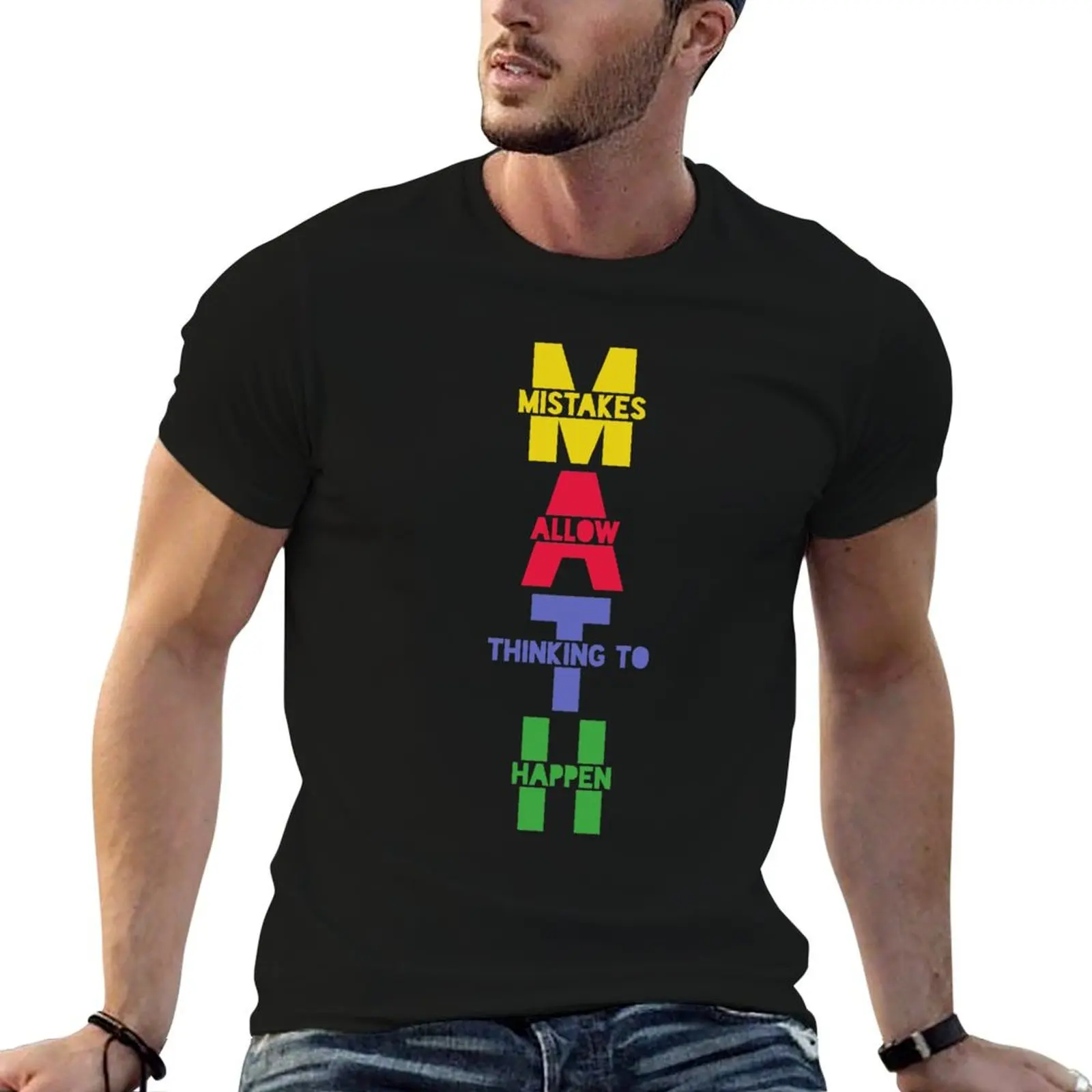 

Math Math Math T-Shirt man t shirt graphic t shirt man cotton T-Shirt