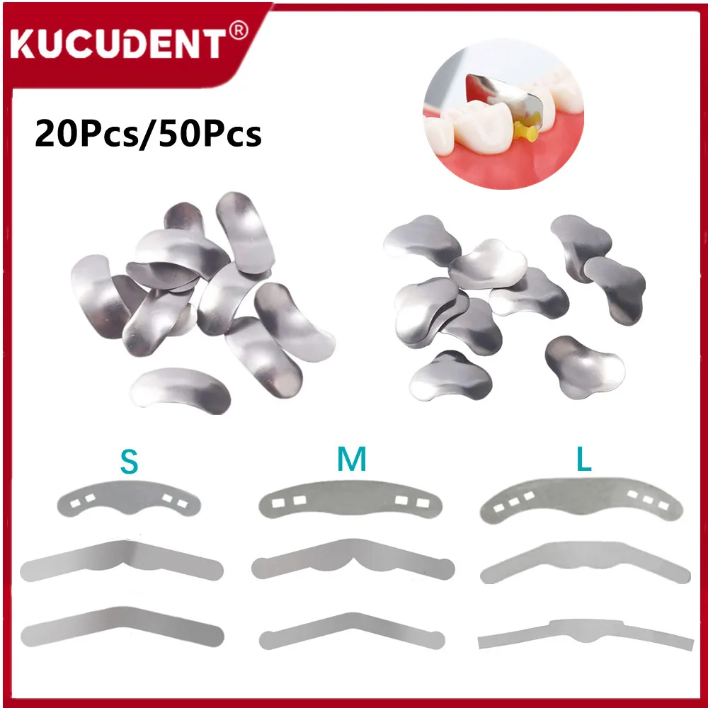 Dental Matrix Bands Sectional Contoured Matrices Refill Tofflemire stuck Curvature Gingival Wall Lift Dentistry Forming Sheet