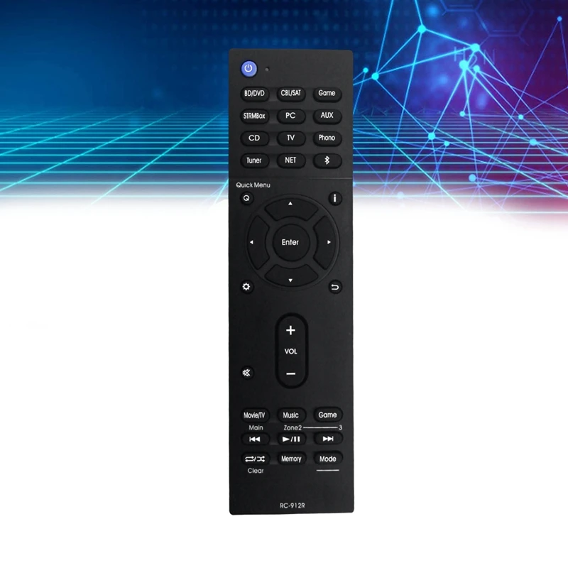 New RC-912R RC-913R Replace Remote For Integra AV Receiver DRX-2 DRX-3 DRX-2.1 DRX-3.2 DRX-4 DRX-5 DRX-7 DRX-4.2 DRX-5.2