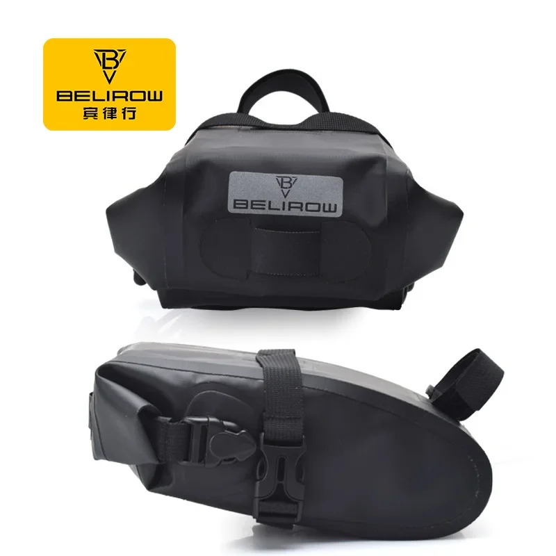 

12L Bicycle saddle tailbag waterproof bag seat cushion tailbag is suitable for all kinds of weather snorkeling Seat cushion bag