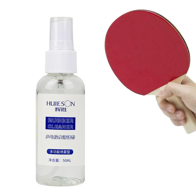 Anti-static Bat Racket Table Tennis Rubber Cleaner Dust Foam Aging Prevention