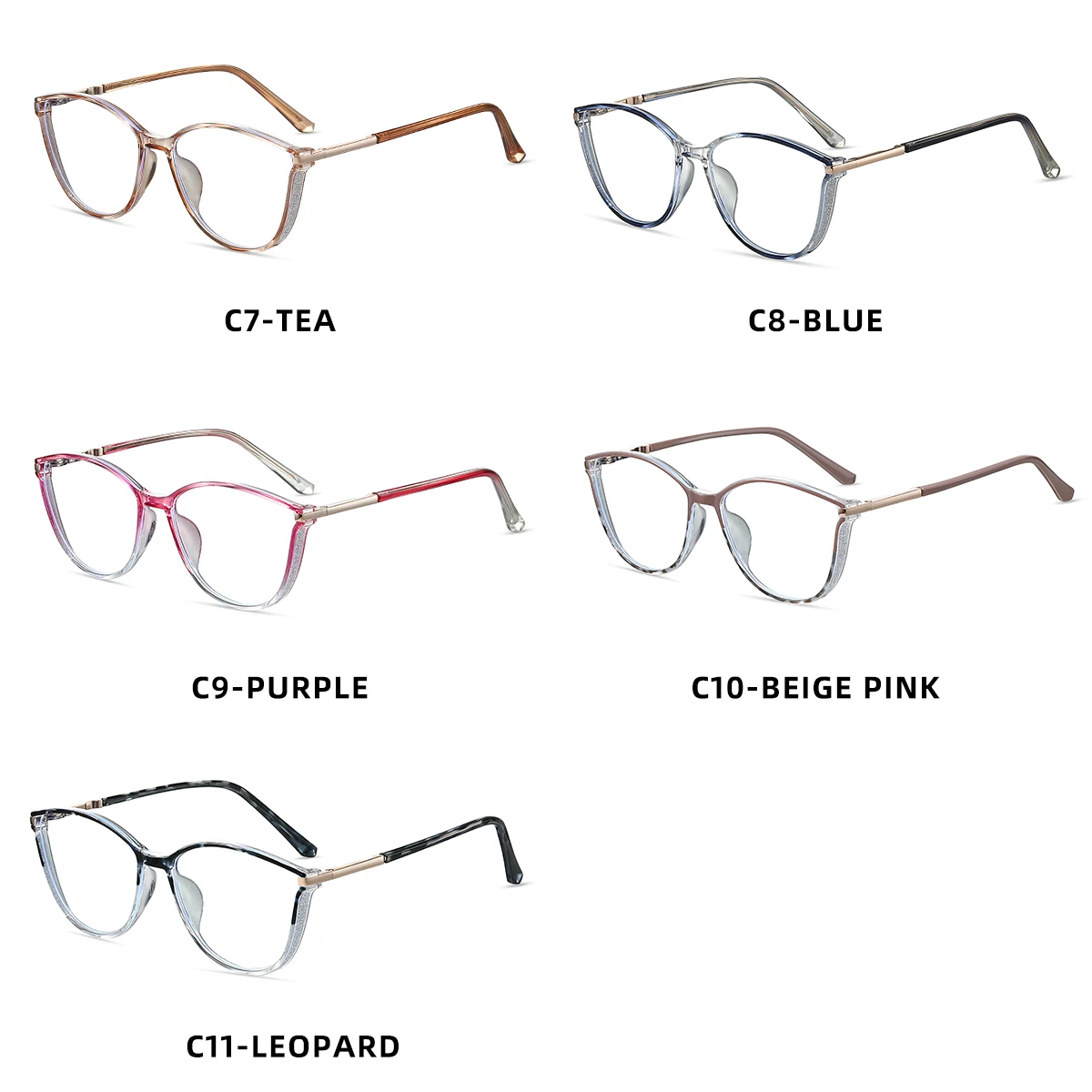 JMISUS Handmade Acetate Square แว่นตาผู้หญิง Anti Blue Light/Photochromic แว่นตาแว่นตาผู้หญิง