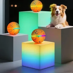 Juguete interactivo antiestrés para perros y gatos, pelota eléctrica
