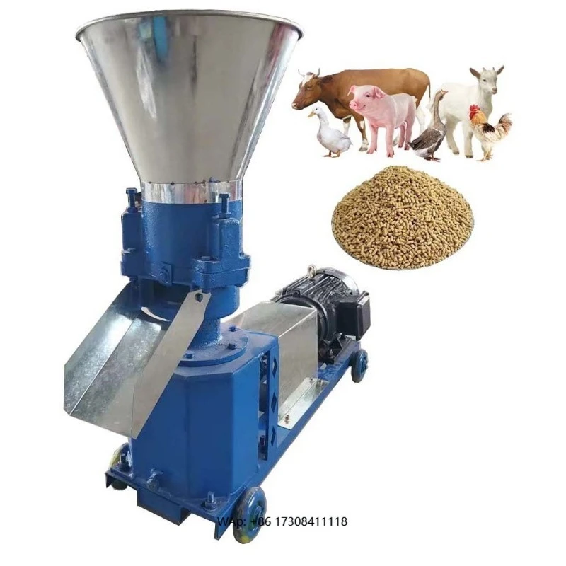 

High-quality small animal feed grinder for farm poultry, cattle and pig farms HJ-KL210