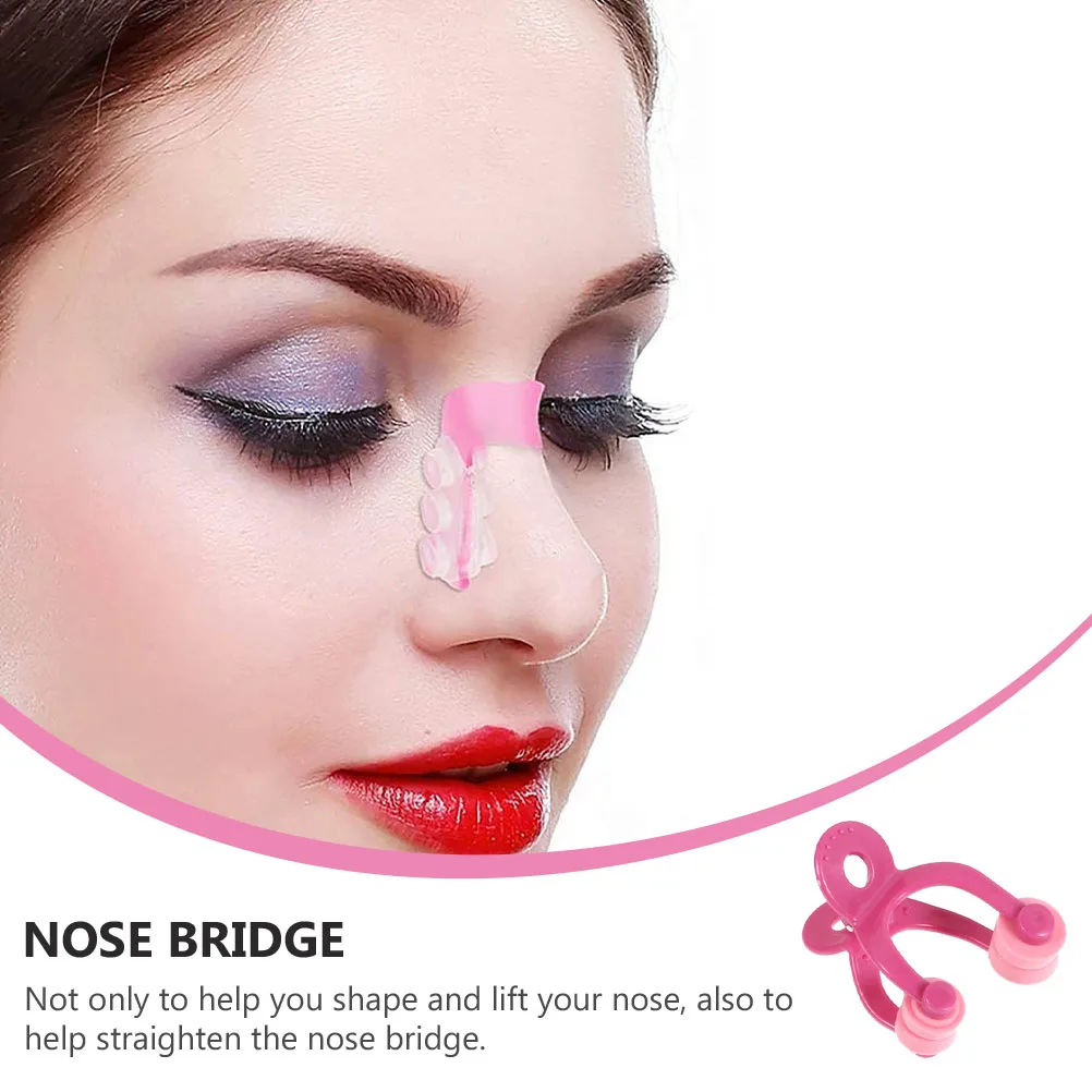 

Lifter Corrector Plastic Straightening Clip Women Beauty Tools Shaper Safe Durable Life Flat Nose Straightener