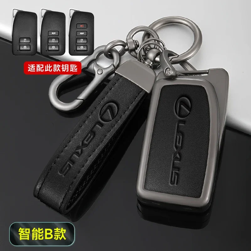 Leather Car Key Case Cover for Lexus RX350 NX300 Es300h Rx450h GS300 GX470 IS250 ES350 LX570 GX460 Nx300h Is300h Car Accessories