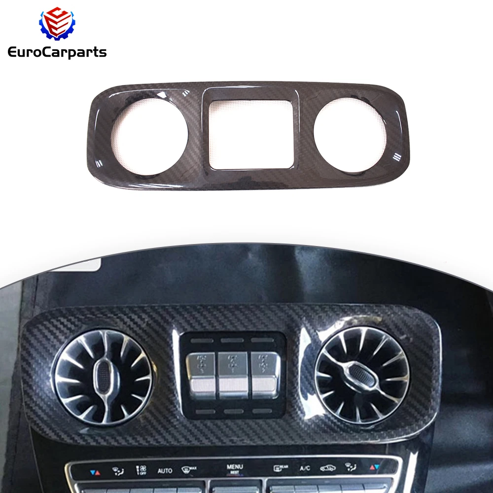 

W464 Center Control Frame fit for G-class W463A 2019y+ Interior Central Console Plate Dry Carbon Fiber Body Parts