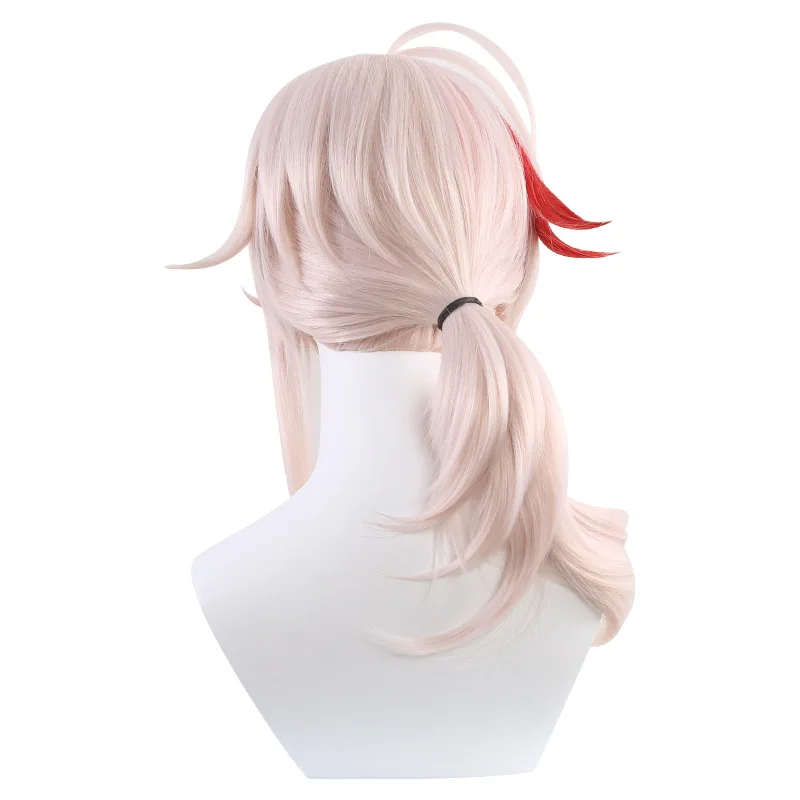 Ling qifeng original wan ye peruca cosplay inazuma cidade genshin impacto anime peruca cosplay toshio wan ye estilo com destaques