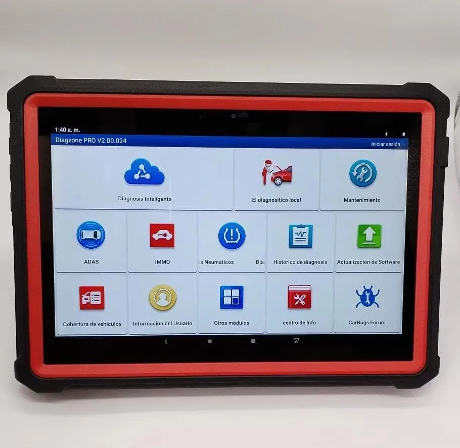 إطلاق جهاز لوحي تشخيصي يعمل بنظام Android 9.0 مقاس 10.1 بوصة - يدعم Diagzone Xdiag XPRO5 PRODIAG والإعلانات Pro Obd2 الماسح الضوئي للشحن السريع