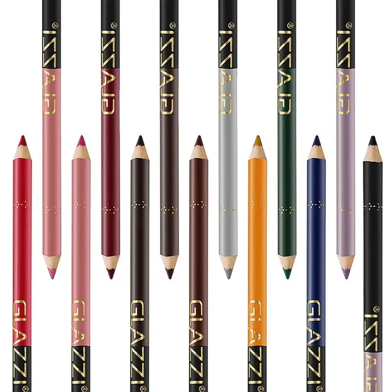 

Colorful Eyeliner Set 12 Colors Quick Dry Eye Liner For Women 12-Hour Wear Smudge-Proof Waterproof Perfect Cat Eye Liner Makeup