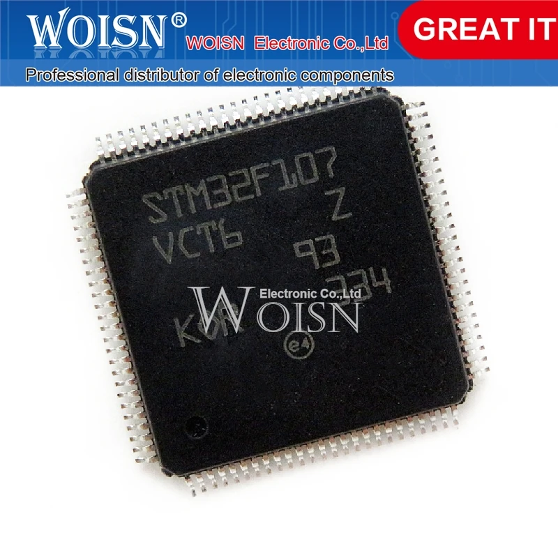 

1PCS STM32F107VCT6 STM32F107 LQFP-100