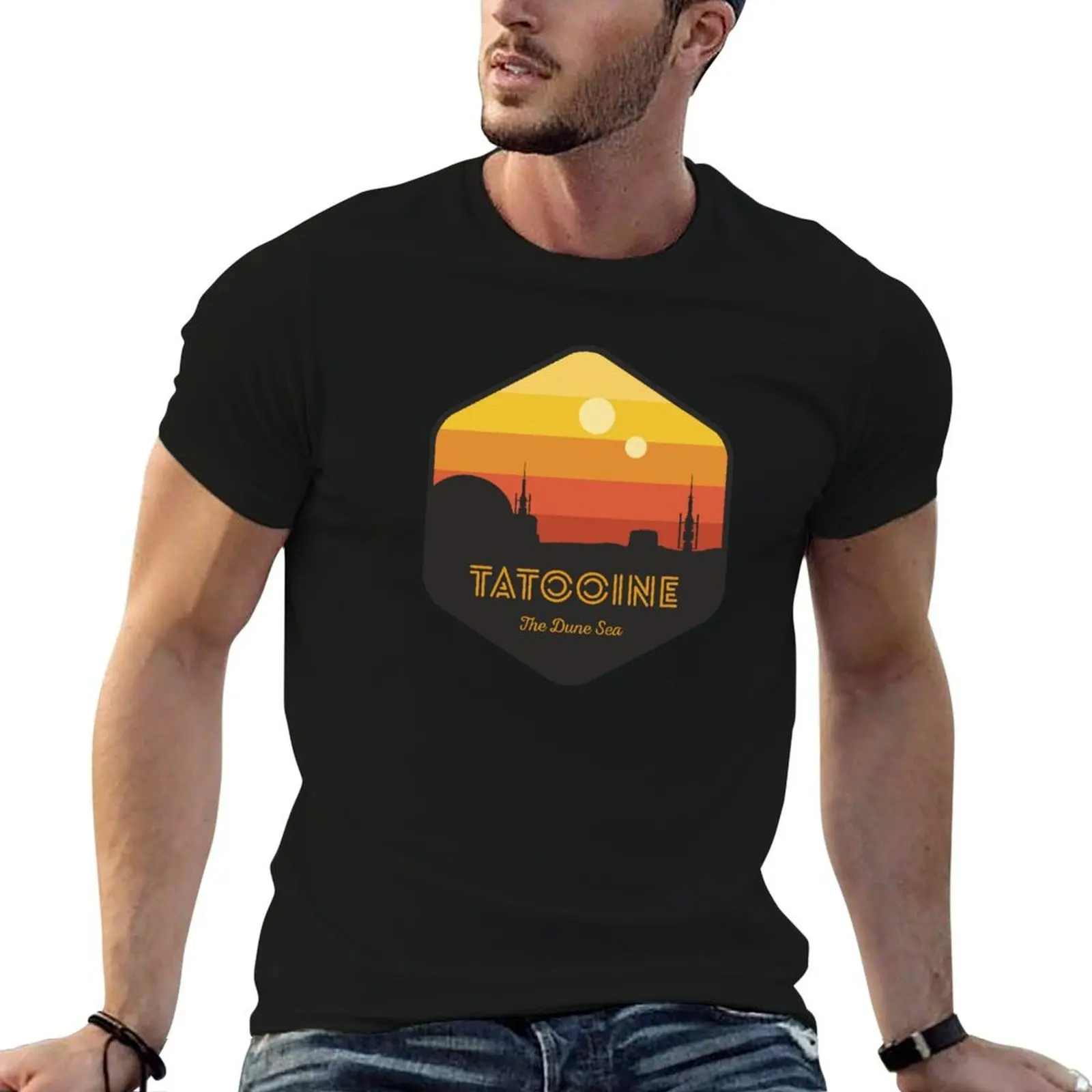 THE DUNES T-Shirt Daily Wear Plain Short Sleeve Shirt