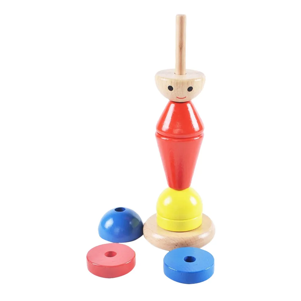 

Деревянные сенсорные блоки Монтессори: сопоставление цветов, распознавание форм, раннее обучение, развитие мелкой моторики для младенцев и малышей