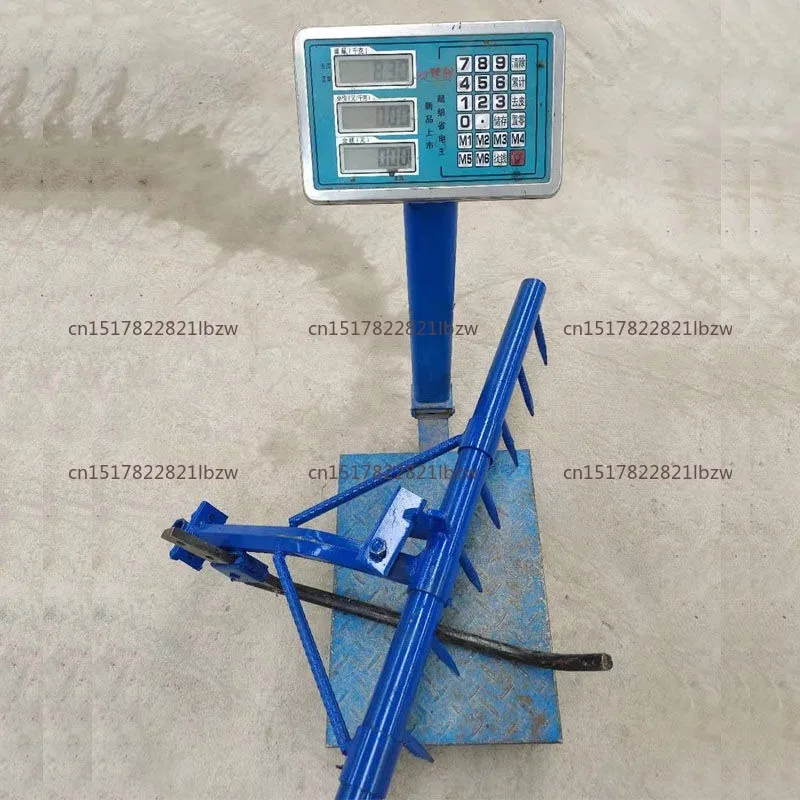 Ploughing machine accessories flat earth field rake weed removal 10 tooth nail rake paddy field dry land special view 4
