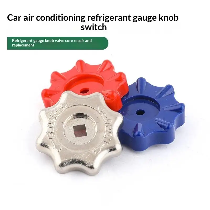 Picture 3: Wheel Handle Plastic/Alloy Faucet Handles Manifold Gauges Knob Height Air Conditioner Hvac Tools Accessories