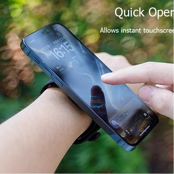 

Magsafe Magnetic Mount - Outdoor Cycling Wrist Strap, Portable Lazy Arm Bracket For Fitness Magnetic Phone Holder