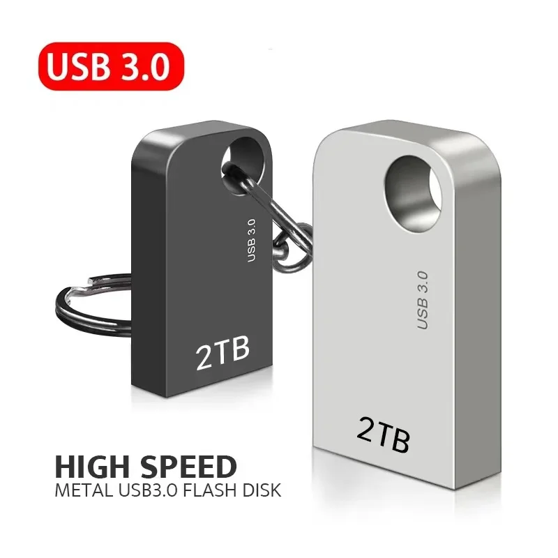 محرك أقراص صغير فائق القلم USB 3.0 2 تيرا بايت Memoria محرك فلاش USB 1 تيرا بايت عالي السرعة بندريف 512 جيجابايت Cle عصا محمولة SSD هدية 2023 جديد