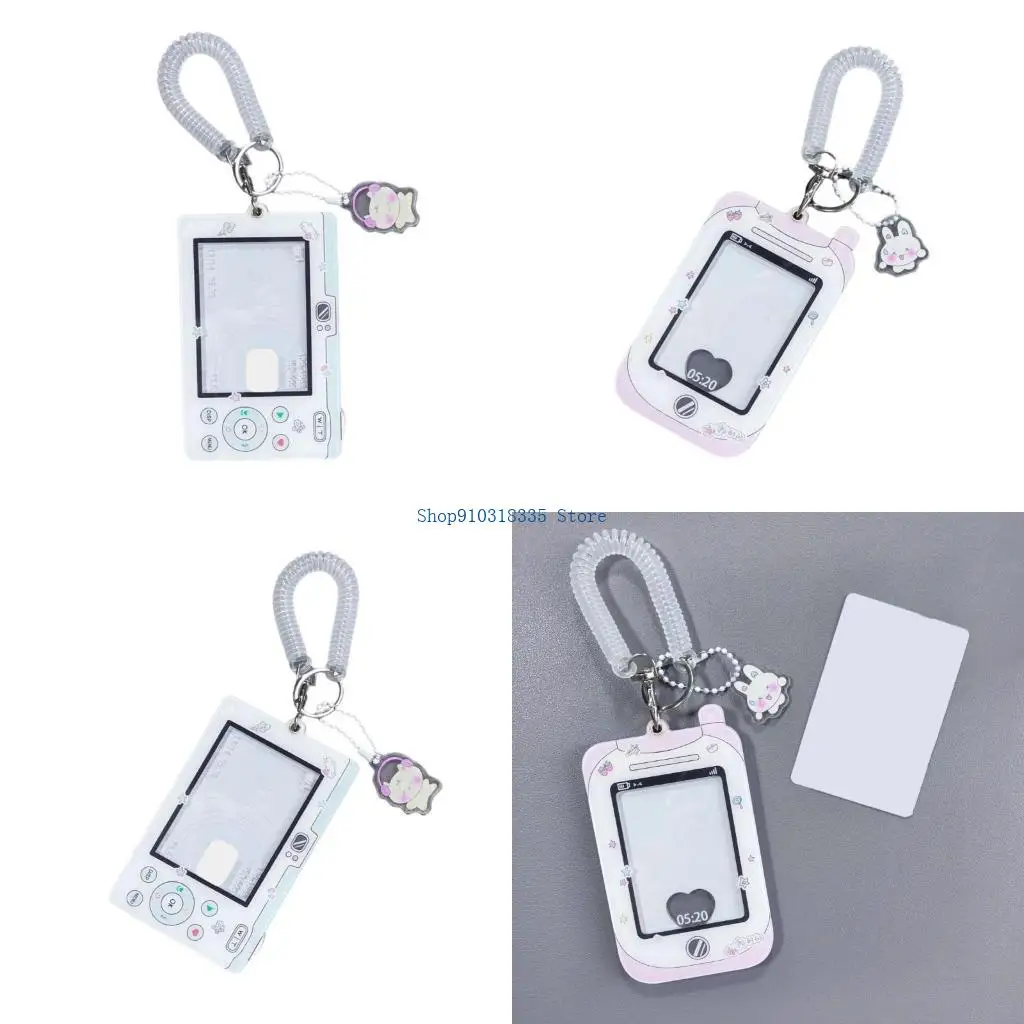 

Держатель карты карты фотокарты, держатель, держатель мультяшной карты, защитник карты Акриловой карты с подвесной ключей