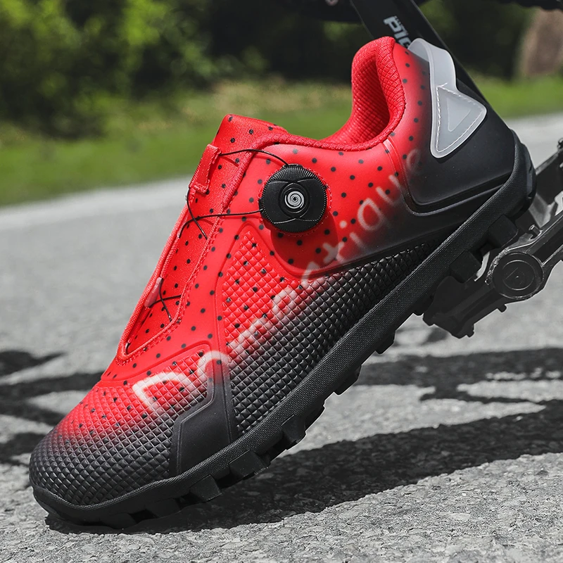 

New anti slip comfortable cycling shoes men's four season highways mountain bikes outdoor wear-resistant leisure cycling shoes