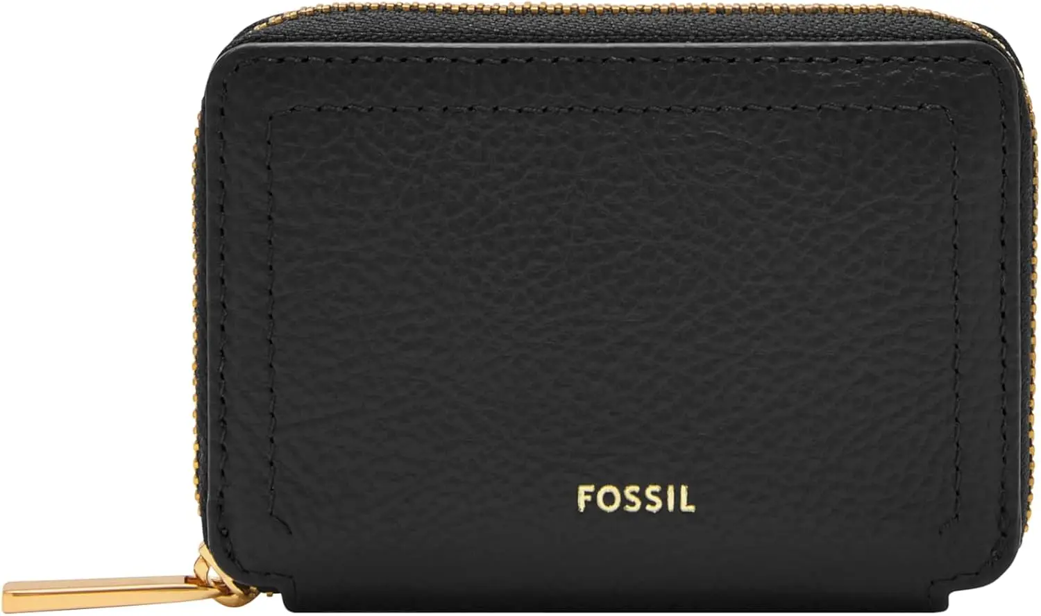 

Women's Leather RFID Blocking Zip Around Card Case Wallet with Multiple Slots