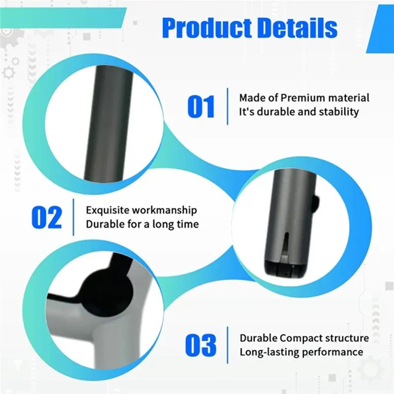 [NEW!N92R】 For Roborock Handheld Wireless Vacuum Extension Rod- Metal Conductive Tube