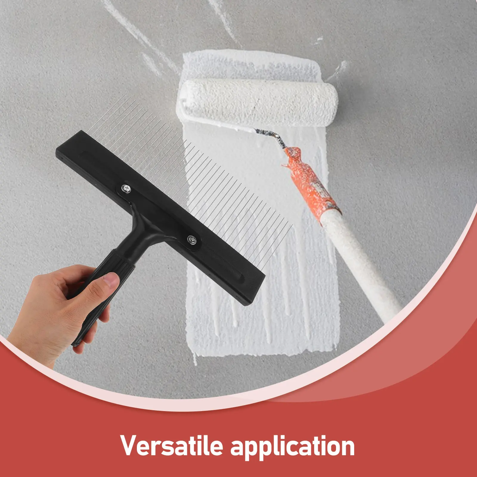 Stainless Steel Painting Tool Decorative For Decorative Wall Painting Interior Decor Textured Scraper Graining